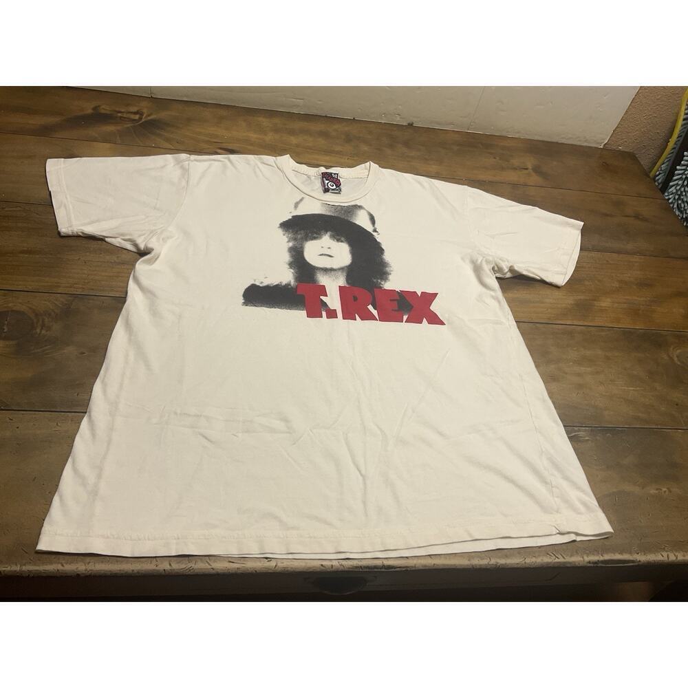 Vintage T. Rex Marc Bolan The Slider Graphic Tee Shirt Men's Size Large